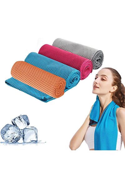 STARSTAR Cooling towels, 4 - pack, , , quick - drying, for neck, gym, sports,...