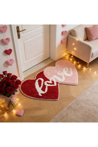 STARSTAR Heart-shaped rug