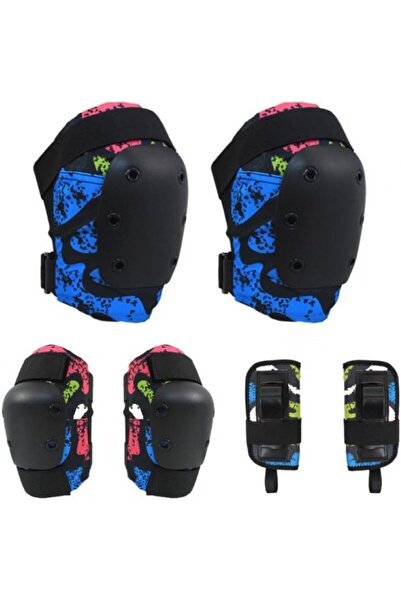 STARSTAR Children's Knee Pads, Rollerblading Elbow Pads, Cycling Gear, 6-Piec...