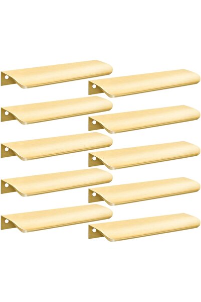 STARSTAR 10-Pack - Cabinet Handles - Concealed Handles - Aluminum Handles - G...