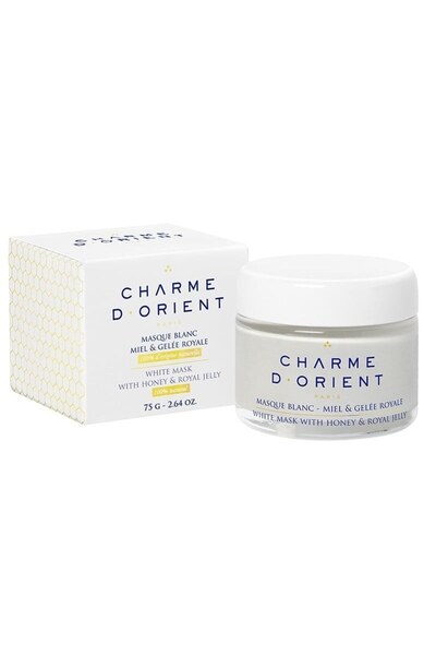 Charme d' Orient Λευκή Μάσκα, Μέλι & Βασιλικό Πολτό (75γρ)