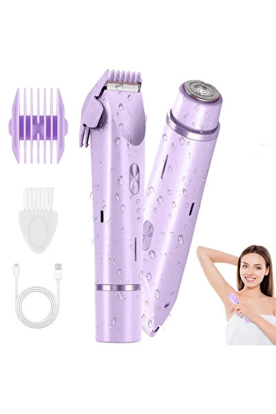 STARSTAR 2-in-1 women's intimate area shaver, electric women's shaver - C-typ...