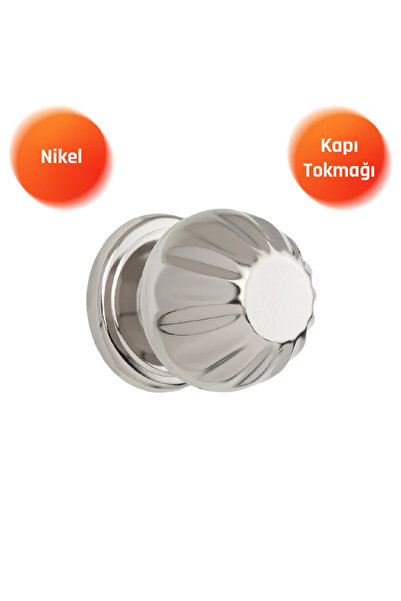 Nobel Πόμολο πόρτας Papatya, Πόμολο πόρτας, Μεταλλικό, Νικέλιο Σατέν