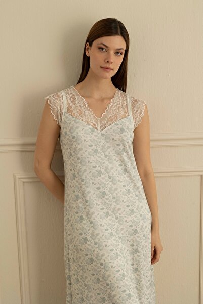Sevim 18146 Women's Long Nightgown