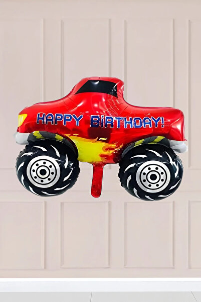 Atölye Mi Pick up Truck Monster Truck Monster Foil Balloon 2352