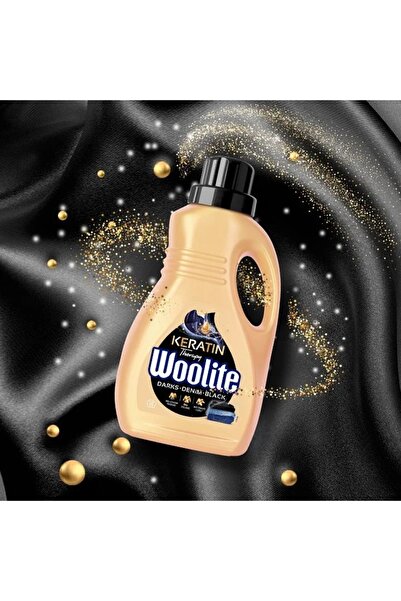 Woolite Detergent lichid cu cheratină Culoare+Închis+Alb 3x3,6L