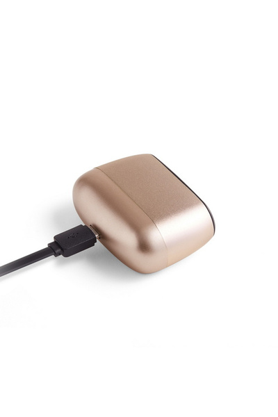 Lexon Mini Ceas Deșteptător de Călătorie din Aluminiu USB-C, elegant și la modă