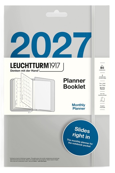 NO BRAND LEUCHTTURM1917 rezervă pentru agendă B5, planificator lunar 2027