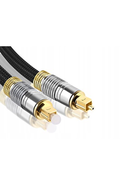 ALOGY Cablu optic digital audio TOSLINK de 5m pentru PC TV