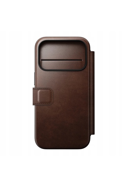 NO BRAND Husă din piele Nomad cu MagSafe iPhone 17 Pro Horween Maro Rustic