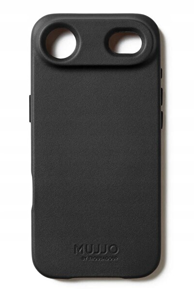 NO BRAND Mujjo iPhone 17 Air Husă din piele MagSafe / Negru