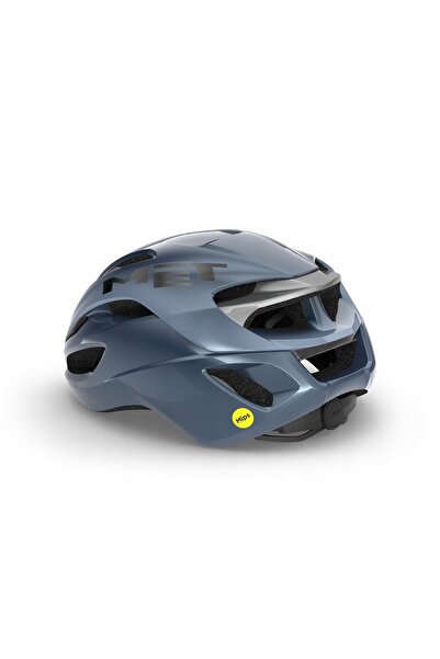 NO BRAND Casca de bicicletă Met Rivale II MIPS Navy Silver Matt - M (56-58 cm)