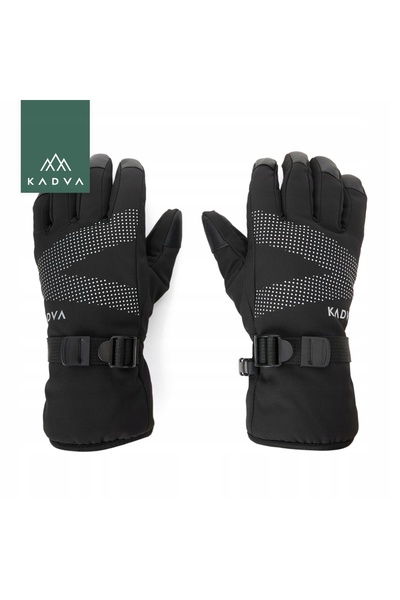 KADVA Mănuși de schi pentru femei Mountain Flow Pro 3M Thinsulate S/M