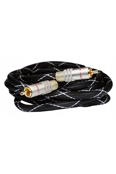 NO BRAND Cablu Cinch RCA-RCA pentru subwoofer Cross-Tech 5m
