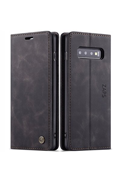 NO BRAND Husă tip carte pentru Galaxy S10, Spacecase, moale, din piele, magne...