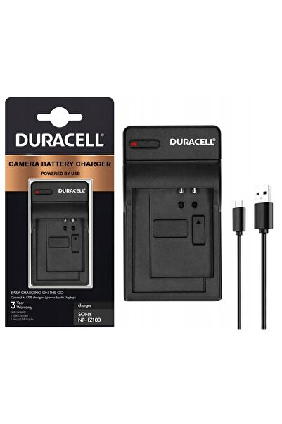 Duracell DRS5961 - Încărcător de baterii USB pentru Sony NP-FZ100