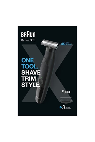 Braun Aparat de tuns și ras MACHINKA pentru corp, față, barbă XT3100, utiliza...