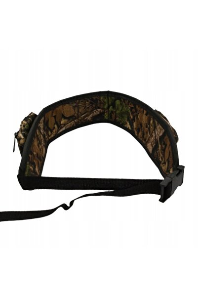 NO BRAND Centură pentru muniție HUNTER cu buzunare, verde, pentru vânătoare, ...