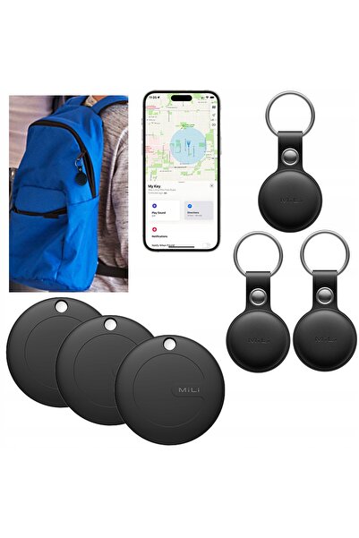 MiLi MiTag 3x tracker GPS iOS Apple BT 3x carcasă breloc pentru rucsac și chei