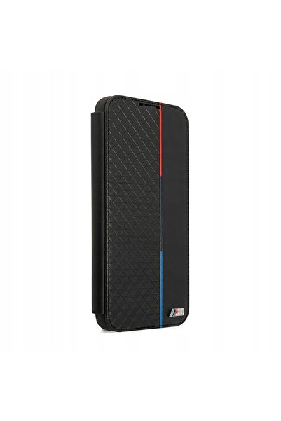 BMW Husă tip carte BMBKS22MTRTBK S22+ S906 negru, Colecția M Triangl