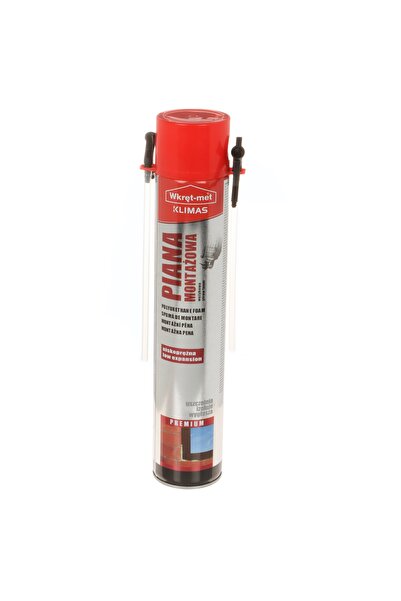 NO BRAND Spumă de montaj 750 ml WKRĘT-MET KLIMAS