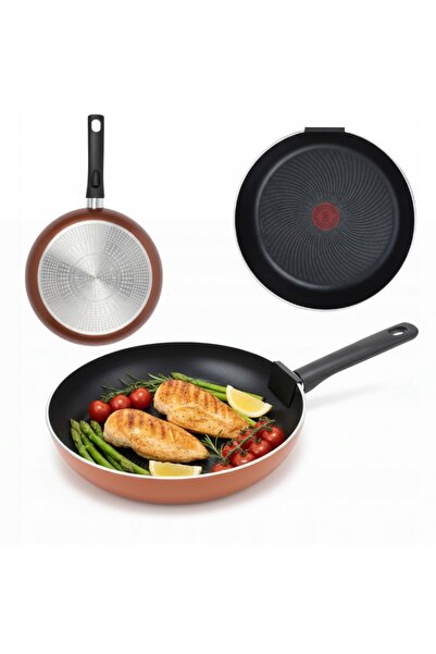 TEFAL Tigaie tradițională mare 28 cm antiaderentă pentru inducție