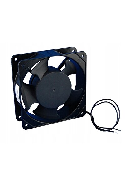 NO BRAND Ventilator 230V 120x120x38 mm pentru rack + termostat