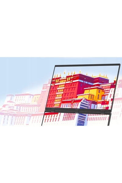 ZEUSLAP Monitor pliabil dublu 2x 18.5 " PENTRU LAPTOP TELEFON FHD Z18W