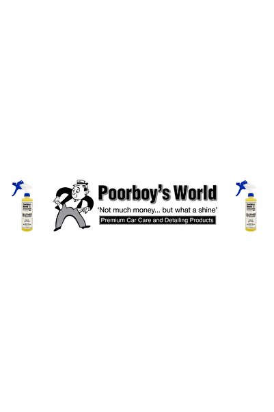 NO BRAND Poorboy's World Odorizant de cameră Piele 473ml