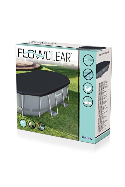 BESTWAY Prelată piscină pentru piscină cu cadru 427cm 58425
