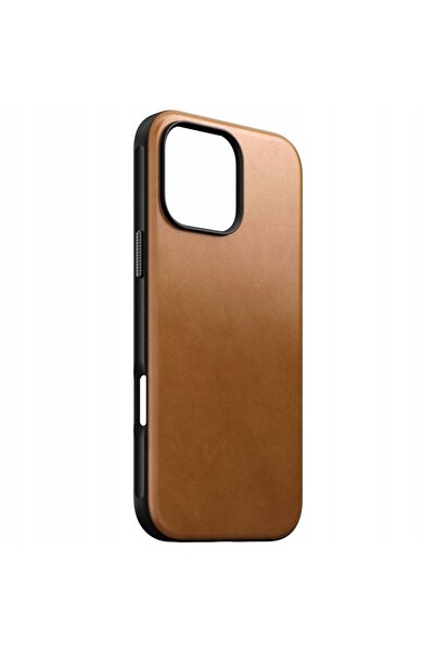 NO BRAND Husă din piele pentru iPhone 16 Pro Max cu MagSafe, model Nomad Mode...