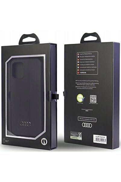 NO BRAND Husă de silicon Audi iPhone 12/12 Pro 6.1 " negru