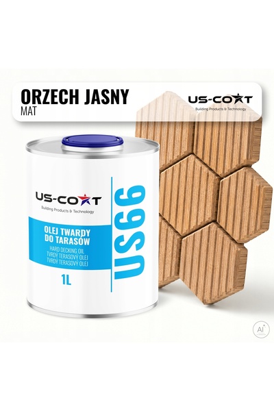 NO BRAND Ulei pentru lemn, pentru terase, nuc deschis, 1L, rezistent, colorat...