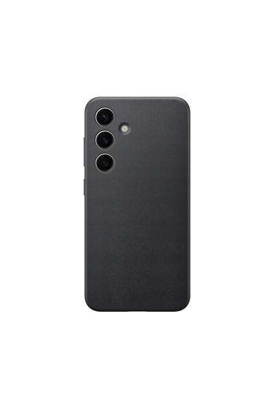 Samsung Husă din piele vegană pentru Galaxy S24, negru