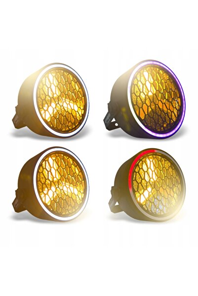 EVOLIGHTS LUMEN PAR RETRO REFLEKTOR LED DMX 3X30W WW + RING RGB