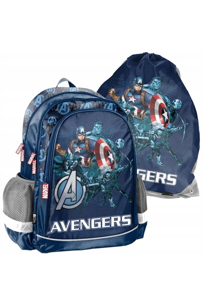 NO BRAND AVENGERS MARVEL ghiozdan școlar pentru băiat KK
