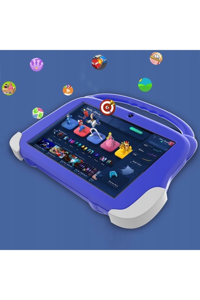 Blow TABLETĂ 8 " 4G LTE 4/64GB WiFi SIM GPS HD ANDROID CARCASĂ ALBASTRĂ EDUCA...
