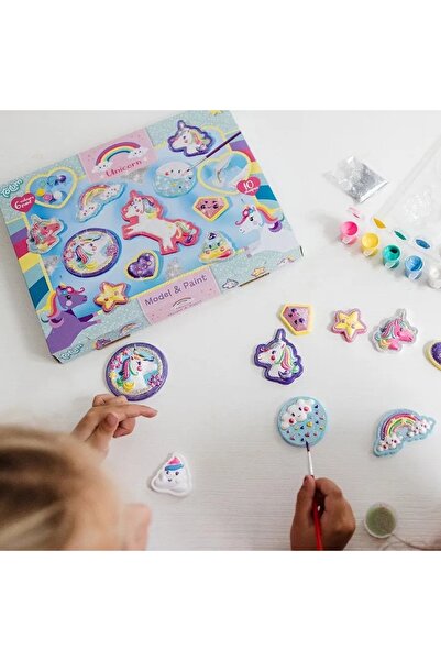NO BRAND UNICORN CREATURE creează figurine din gips cu unicorni, turnări din ...