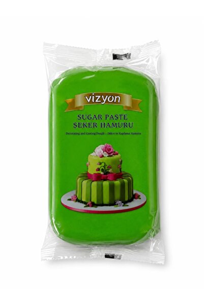 VİZYON Pastă de zahăr verde 1 kg