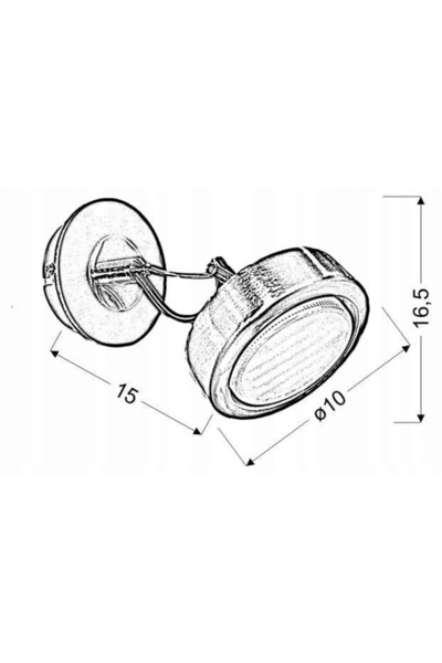 NO BRAND Lampă reflector spot EARTH 91-15788 Candellux