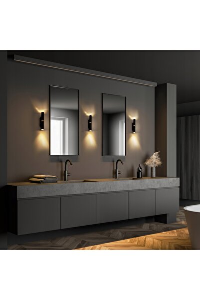 NO BRAND Aplică de perete sus-jos LAGOS BLACK GOLD 10145 TK Lighting