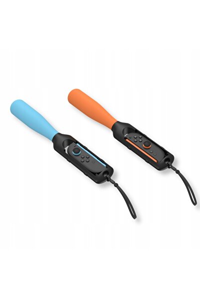 NO BRAND Suport YAXO pentru Joy Con SET BASEBALL pentru NS/NS2 Portocaliu Inf...