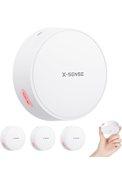 NO BRAND 3x detector de fum XS01-M + unitate de control WiFi SBS50 - alarmă d...