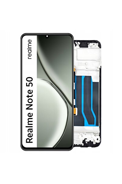 NO BRAND Display pentru Realme Note 50 Ecran LCD Panou de afișare cu ramă RMX...