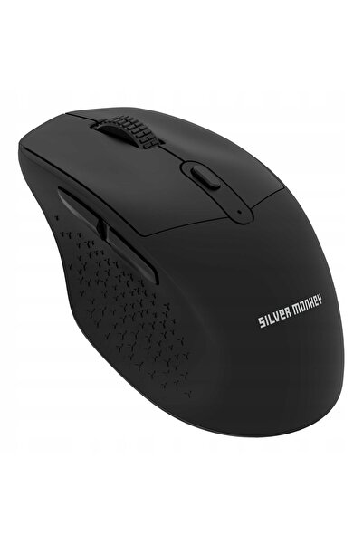 NO BRAND Myszka Silver Monkey M70 Mouse Wireless Confortabil Negru Silențios