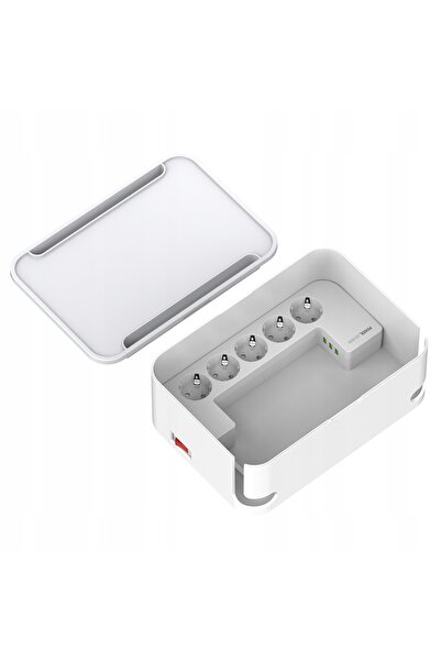 NO BRAND Încărcător USB LDNIO A2317C, cablu USB-C + MicroUSB