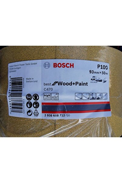 Bosch Rolă de hârtie abrazivă 93 mm x 50 gr 100 C470