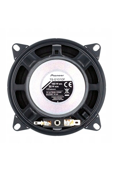 NO BRAND Difuzoare auto puternice PIONEER TS-G1010F de 100 mm (10 cm), 190 W,...