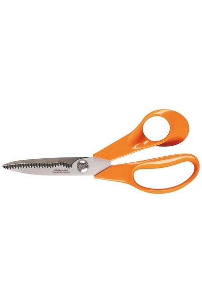 FiSKARS Foarfece de bucătărie profesionale, ascuțite, zimțate 18cm 1000819