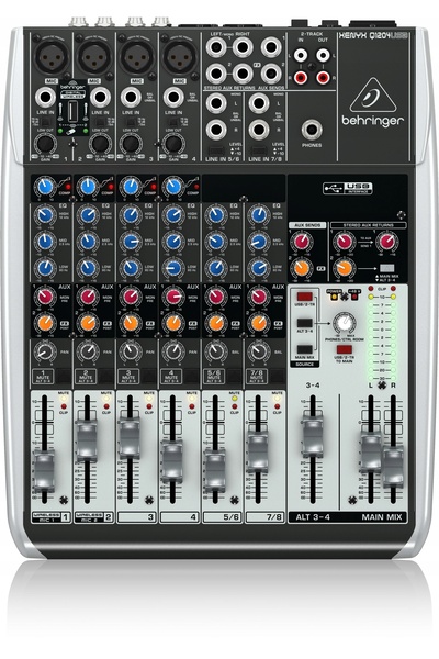 NO BRAND Behringer XENYX Q1204USB – mixer analogic cu interfață USB